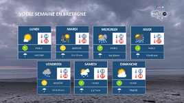 Illustration de l'actualité Votre semaine en Bretagne : Un temps encore humide marqué par la douceur