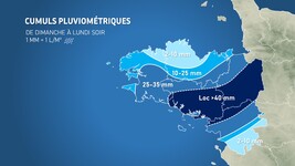 Illustration de l'actualité De bons cumuls de pluie d'ici lundi soir