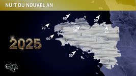 Illustration de l'actualité La Météo de la nuit du Nouvel An