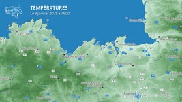 Illustration de l'actualité Des températures négatives relevées sur le nord Bretagne