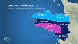 Illustration de l'actualité Pluies abondantes ce mercredi 8 janvier